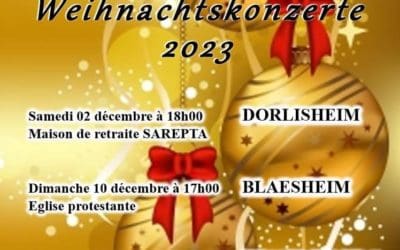Concerts de Noël 2023